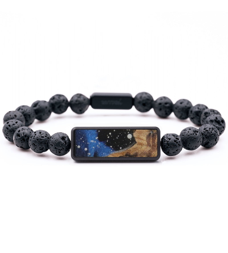 Lava Bead Wood Bracelet - Tabitha (Cosmos, 744135)