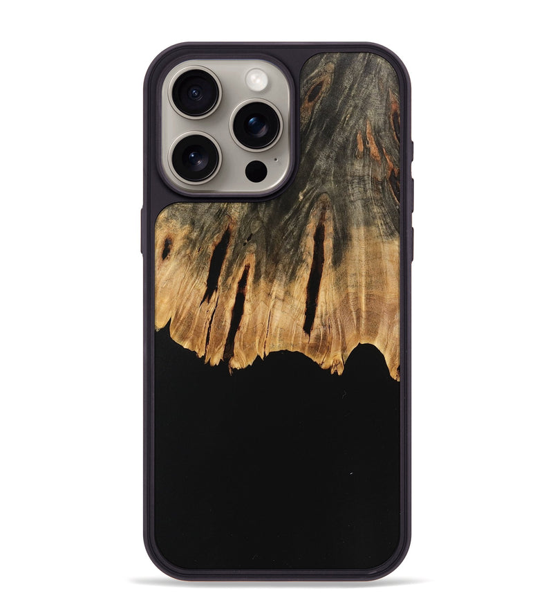 iPhone 15 Pro Max Wood Phone Case - Frankie (Wood Burl, 744406)