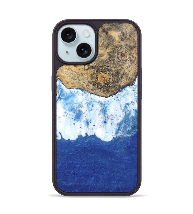 iPhone 15 Wood Phone Case - Nanni (Coastal, 744428)