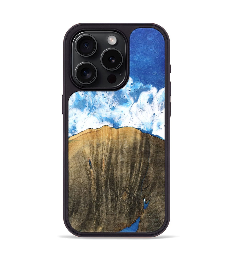 iPhone 15 Pro Wood Phone Case - Loretta (Coastal, 744507)