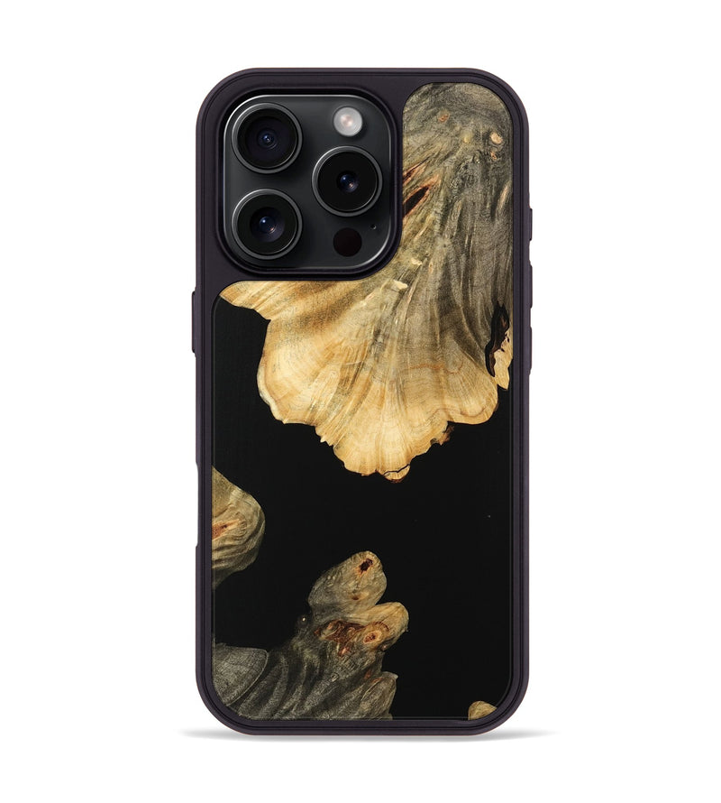 iPhone 16 Pro Wood Phone Case - Vick (Wood Burl, 744530)