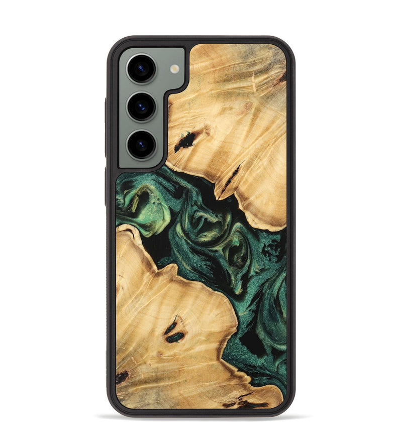 Galaxy S23 Plus Wood Phone Case - Darwyn (Green, 744585)