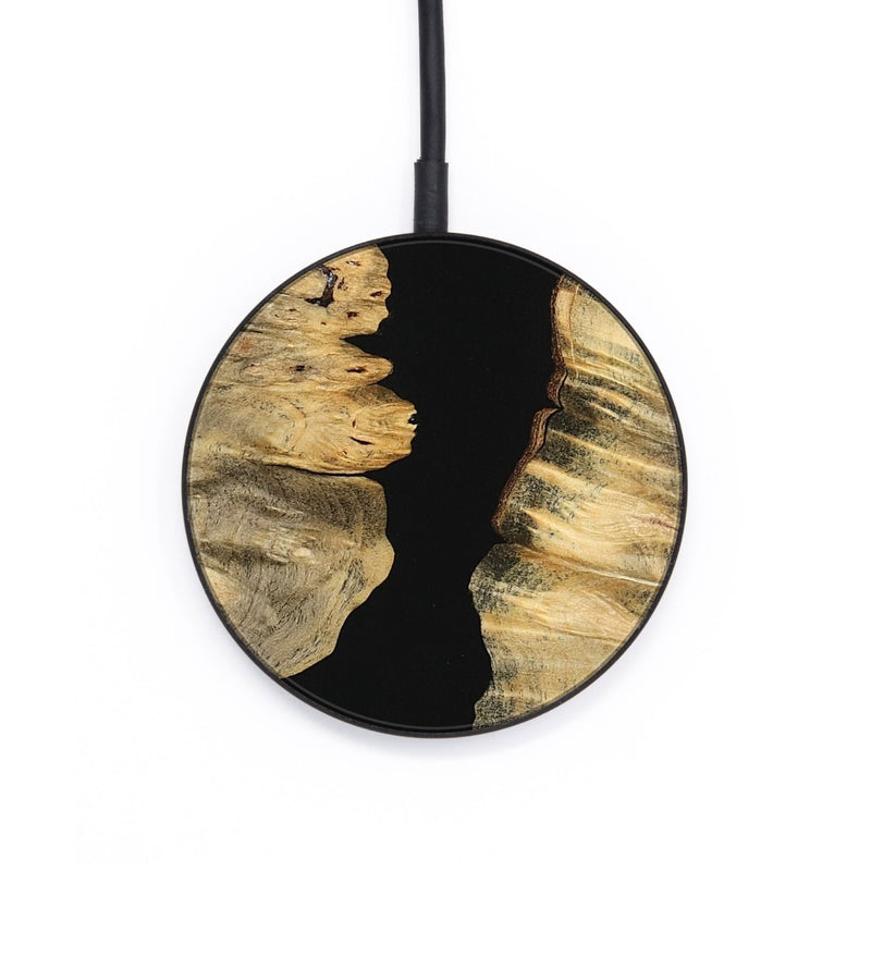 Circle Wood Wireless Charger - Margret (Wood Burl, 744591)