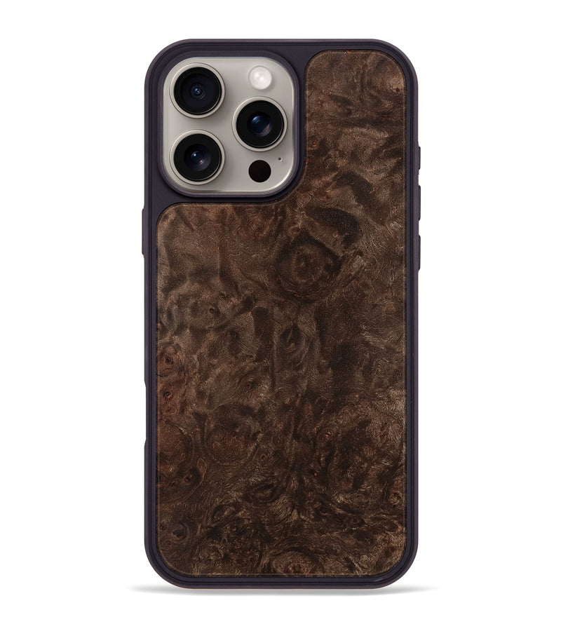iPhone 16 Pro Max Wood Phone Case - Nagaraj (Wood Burl, 744604)