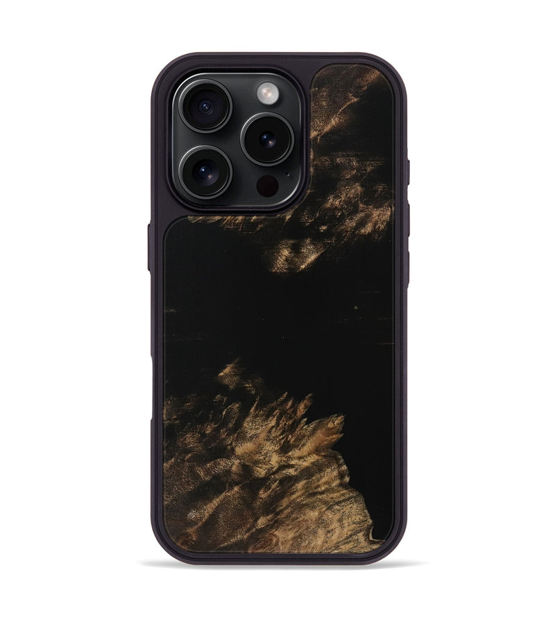 iPhone 16 Pro Wood Phone Case - Carilyn (Wood Burl, 744605)
