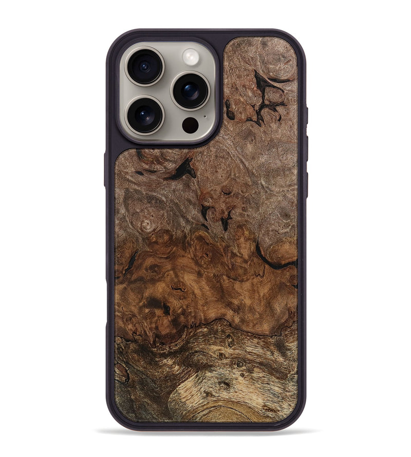 iPhone 16 Pro Max Wood Phone Case - Pauli (Wood Burl, 744622)