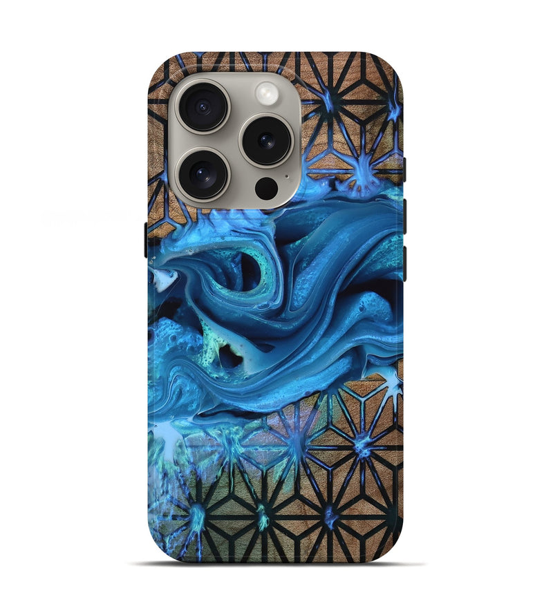 iPhone 16 Pro Wood Live Edge Phone Case - Camden (Pattern, 744798)