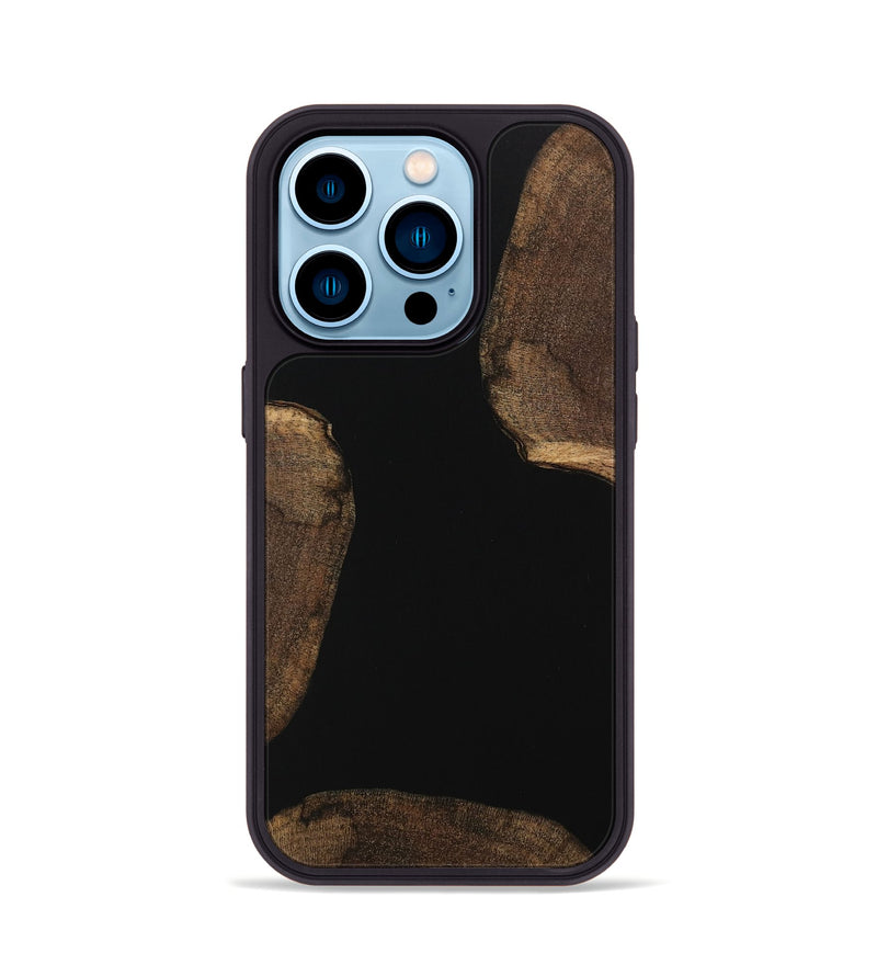 iPhone 14 Pro Wood Phone Case - Saree (Wood Burl, 744907)