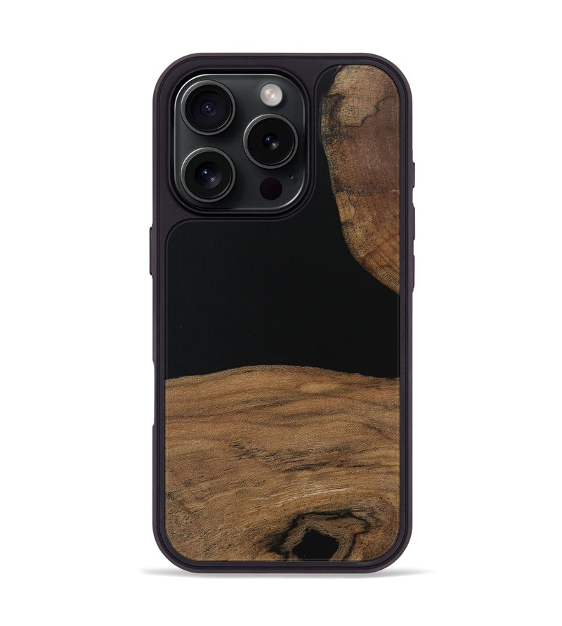 iPhone 16 Pro Wood Phone Case - Marcela (Wood Burl, 744912)