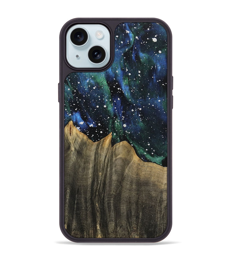 iPhone 15 Plus Wood Phone Case - Lyndsey (Cosmos, 744961)