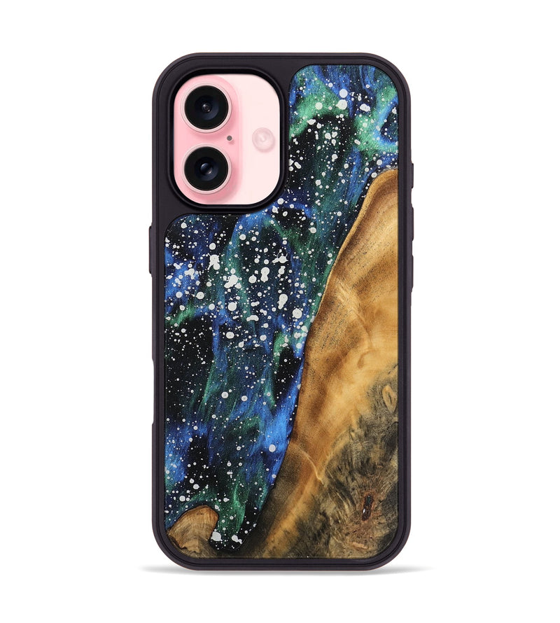 iPhone 16 Wood Phone Case - Shyheim (Cosmos, 744969)