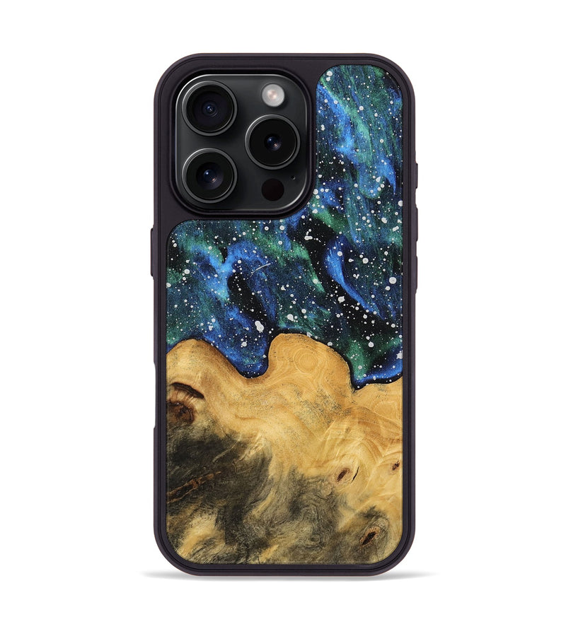 iPhone 16 Pro Wood Phone Case - Iseabal (Cosmos, 744970)