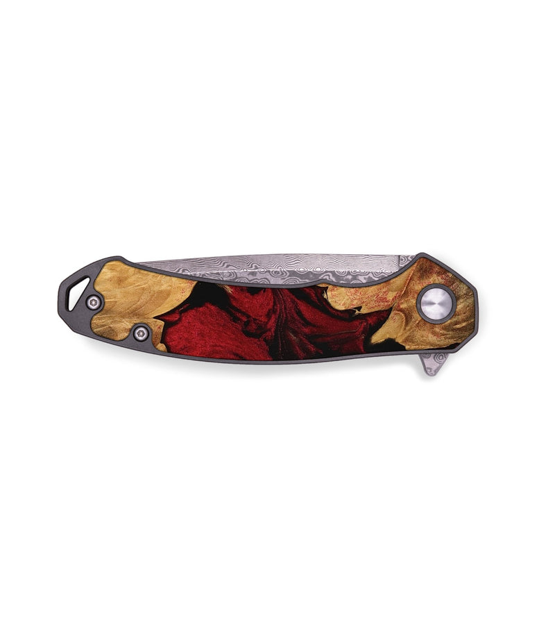 EDC Wood Pocket Knife - Grecia (Red, 745085)