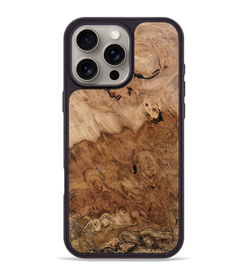 iPhone 16 Pro Max Wood Phone Case - Tanya (Wood Burl, 745089)