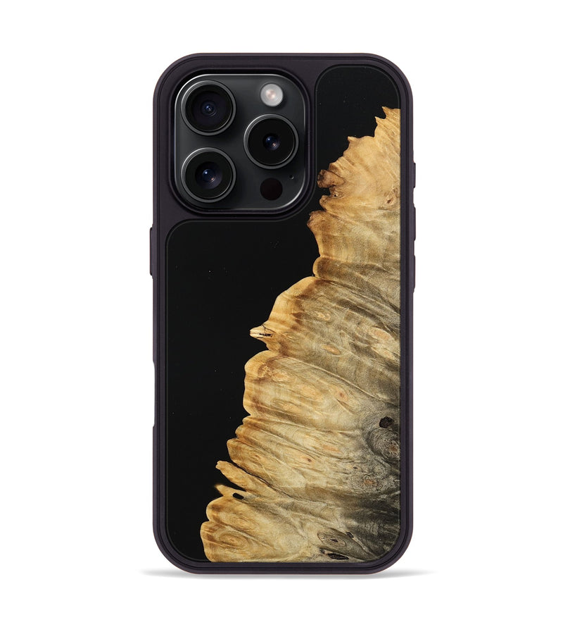 iPhone 16 Pro Wood Phone Case - Viney (Wood Burl, 745126)