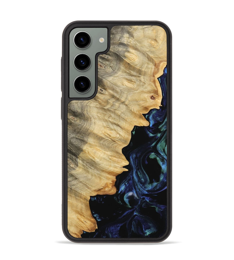Galaxy S23 Plus Wood Phone Case - Emett (Blue, 745174)