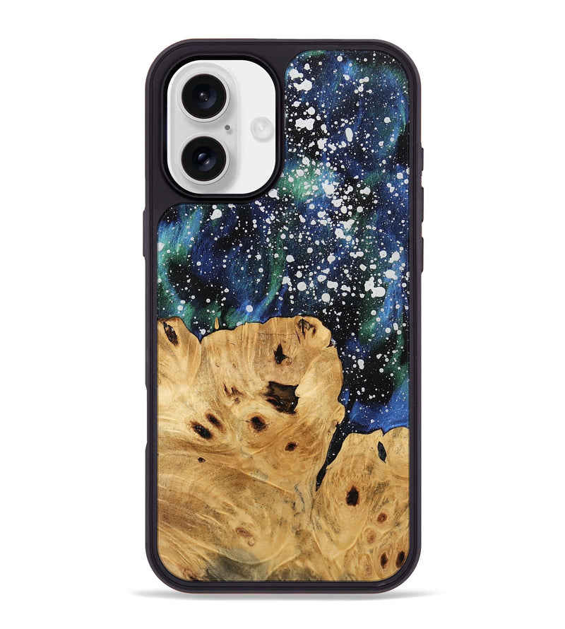 iPhone 16 Plus Wood Phone Case - Anni (Cosmos, 745210)