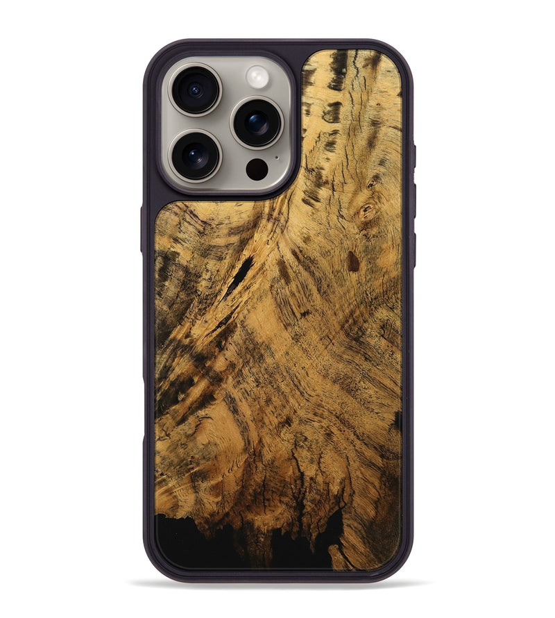 iPhone 16 Pro Max Wood Phone Case - Kono (Wood Burl, 745213)