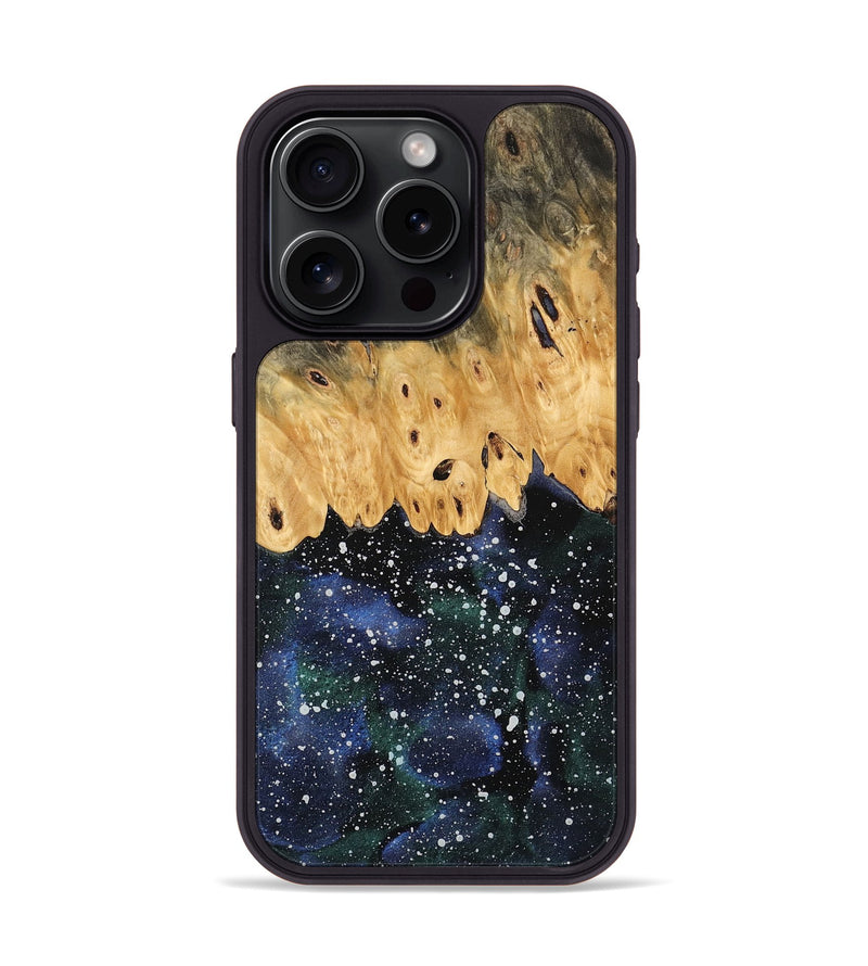 iPhone 15 Pro Wood Phone Case - Malorie (Cosmos, 745342)