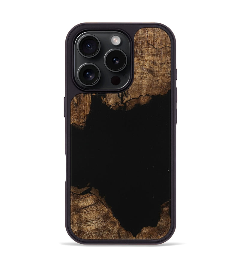 iPhone 16 Pro Wood Phone Case - Samuel (Wood Burl, 745515)