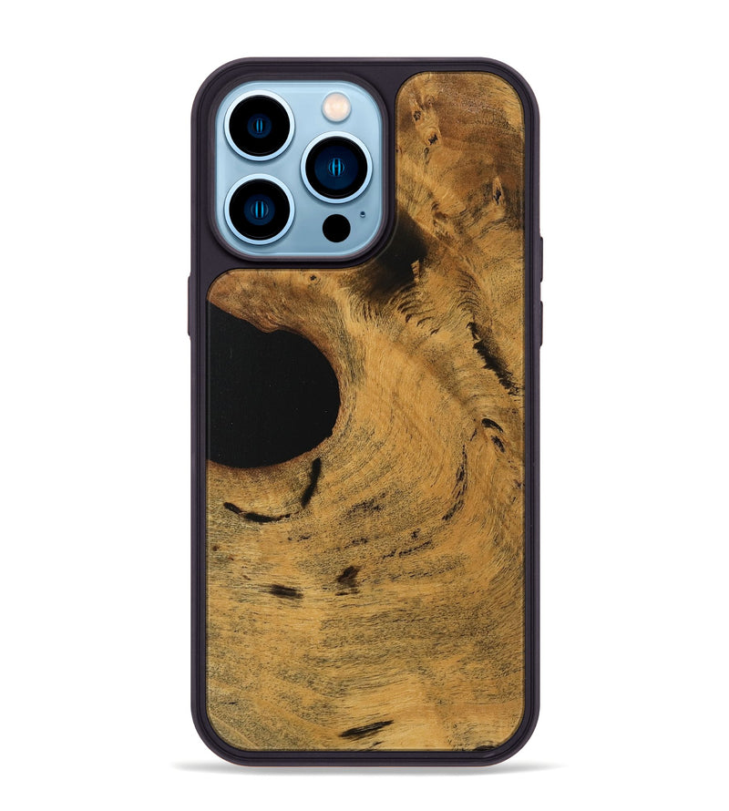 iPhone 14 Pro Max Wood Phone Case - Alissa (Wood Burl, 745575)