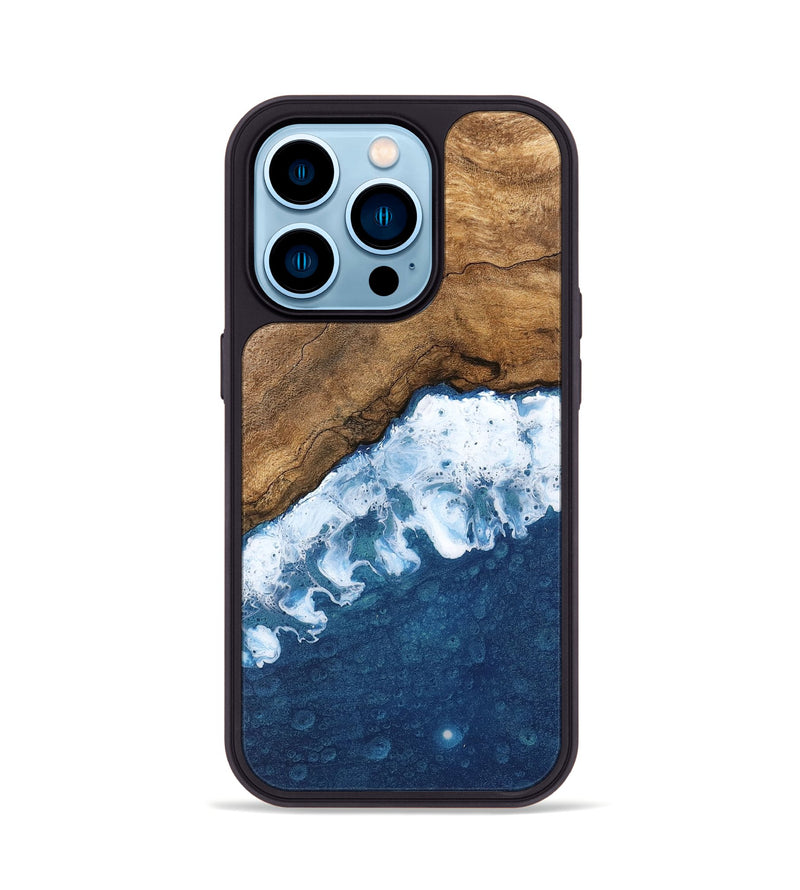 iPhone 14 Pro Wood Phone Case - Jaliyah (Coastal, 745596)