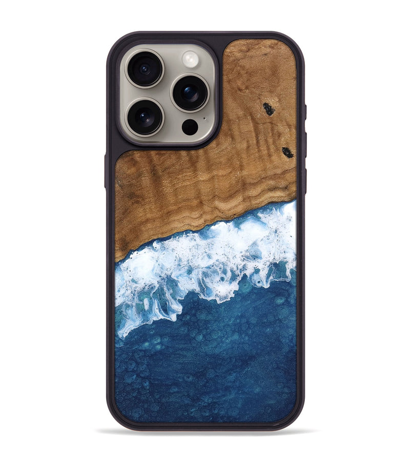 iPhone 15 Pro Max Wood Phone Case - Shanae (Coastal, 745634)