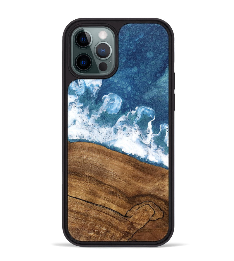 iPhone 12 Pro Max Wood Phone Case - Veda (Coastal, 745642)