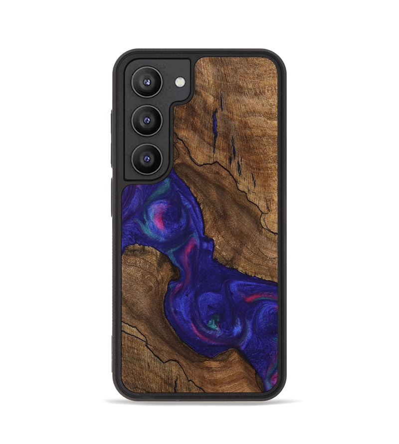 Galaxy S23 Wood Phone Case - Verner (Purple, 745644)