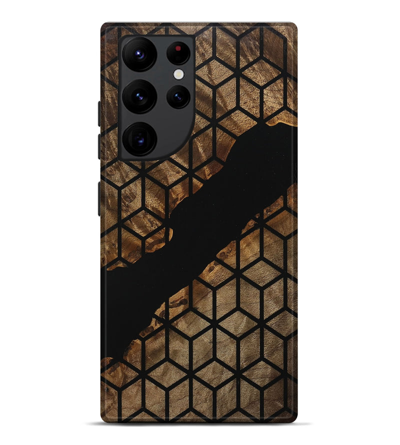 Galaxy S22 Ultra Wood Live Edge Phone Case - Madden (Pattern, 745685)