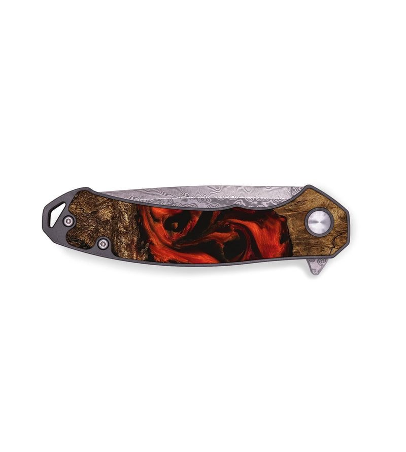EDC Wood Pocket Knife - Olen (Red, 745802)