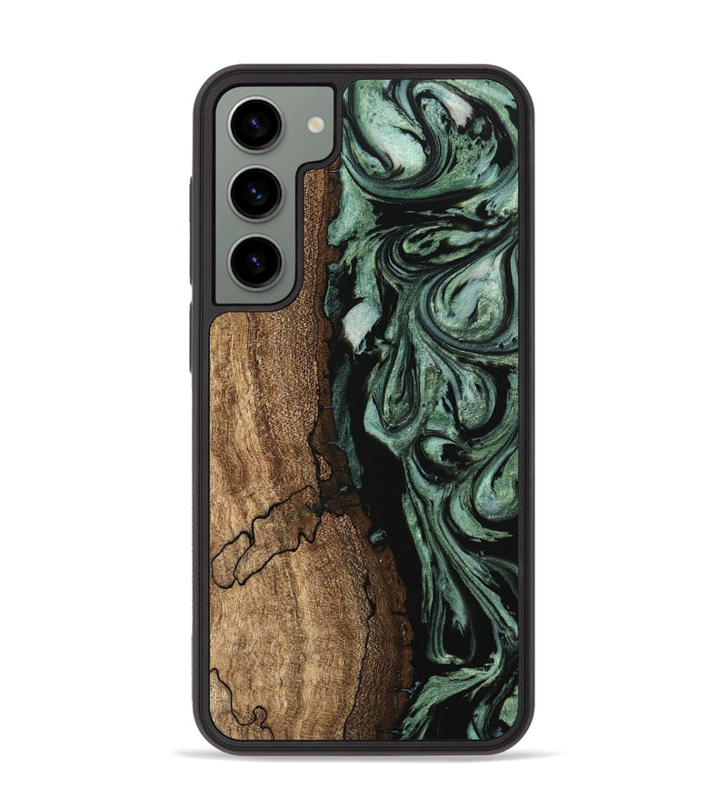 Galaxy S23 Plus Wood Phone Case - Blaze (Green, 745805)