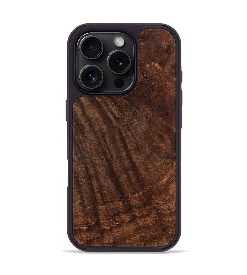 iPhone 16 Pro Wood Phone Case - Karli (Wood Burl, 745955)