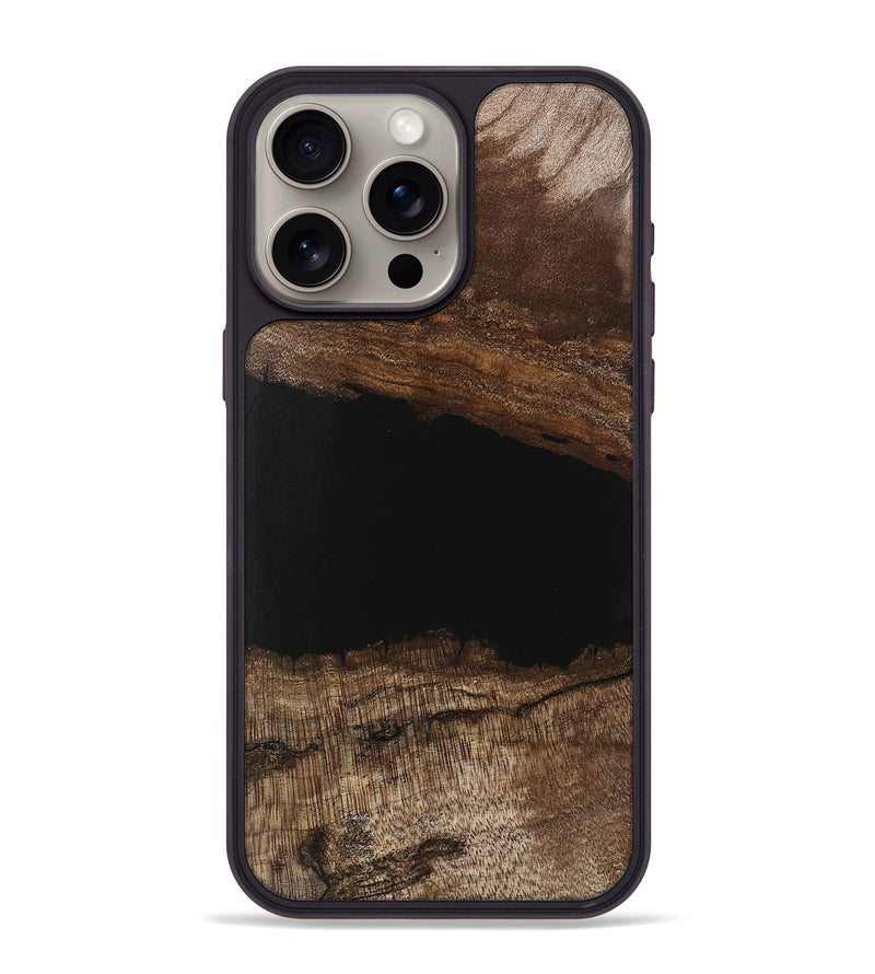 iPhone 15 Pro Max Wood Phone Case - Breonna (Wood Burl, 746141)