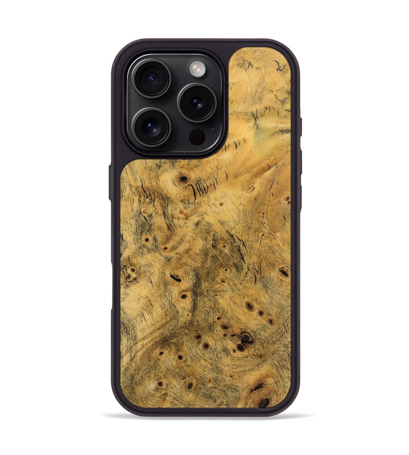 iPhone 16 Pro Wood Phone Case - Kayla (Wood Burl, 746185)