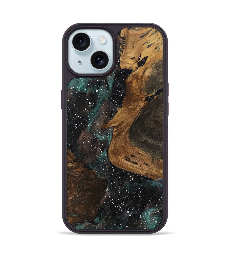 iPhone 15 Wood Phone Case - Trevin (Cosmos, 746251)