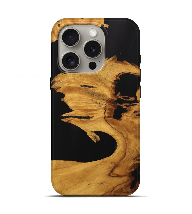 iPhone 16 Pro Wood Live Edge Phone Case - Annie (Wood Burl, 746273)