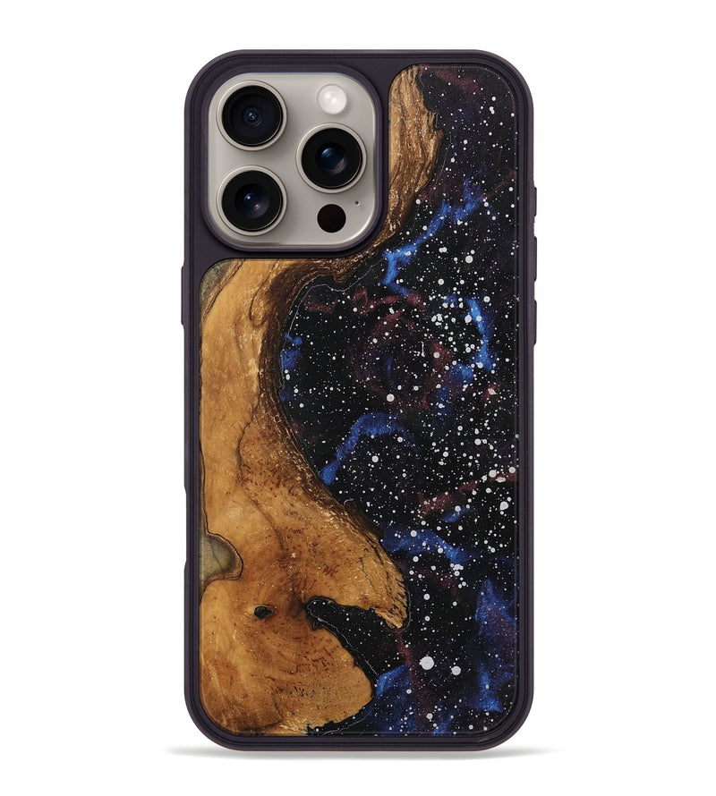 iPhone 16 Pro Max Wood Phone Case - Olive (Cosmos, 746493)