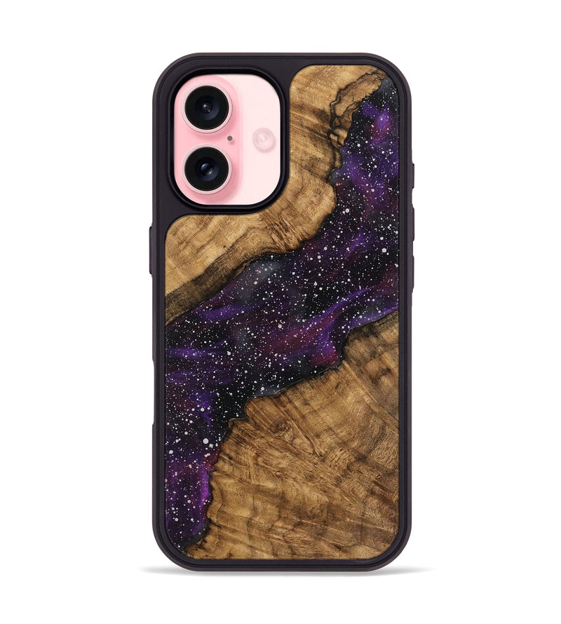 iPhone 16 Wood Phone Case - Elton (Cosmos, 746526)