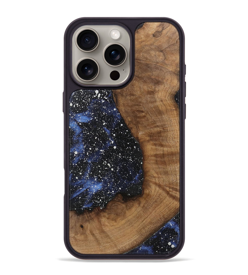 iPhone 16 Pro Max Wood Phone Case - Pattie (Cosmos, 746727)