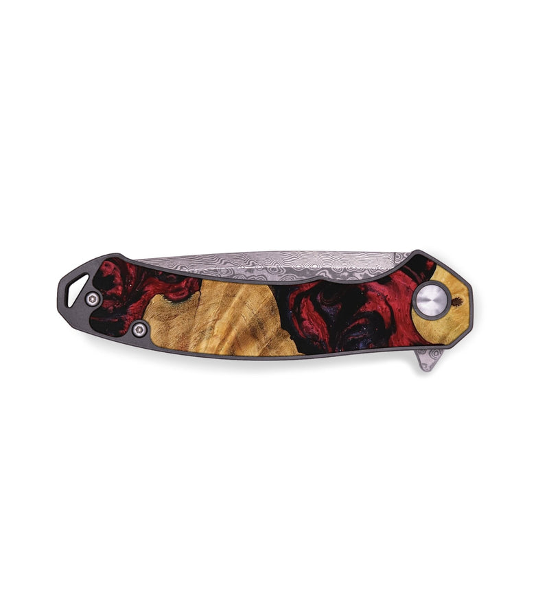 EDC Wood Pocket Knife - Jewell (Red, 746793)