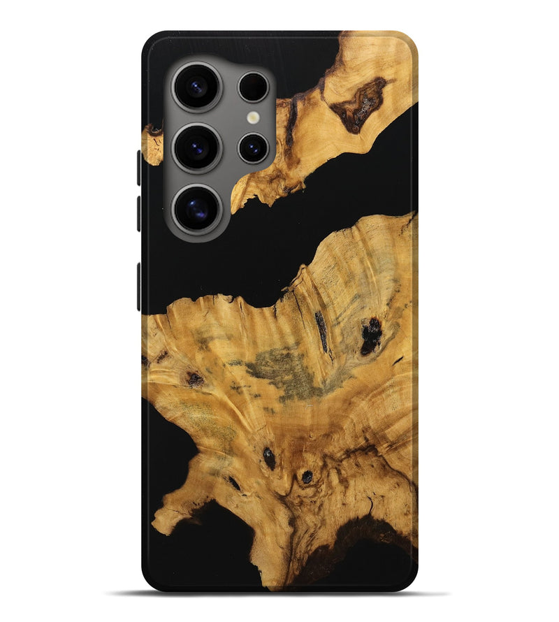 Galaxy S25 Ultra Wood Live Edge Phone Case - Poppy (Wood Burl, 746816)