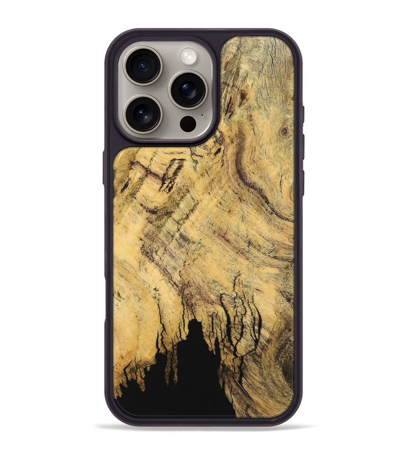 iPhone 16 Pro Max Wood Phone Case - Minnie (Wood Burl, 746916)