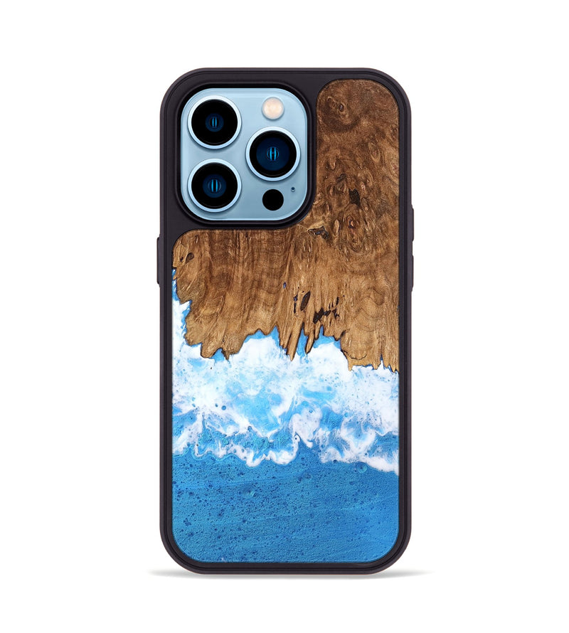 iPhone 14 Pro Wood Phone Case - Alonza (Coastal, 746929)