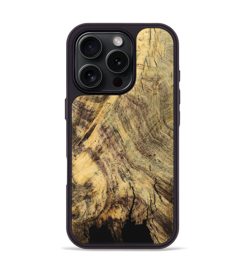 iPhone 16 Pro Wood Phone Case - Axel (Wood Burl, 746930)