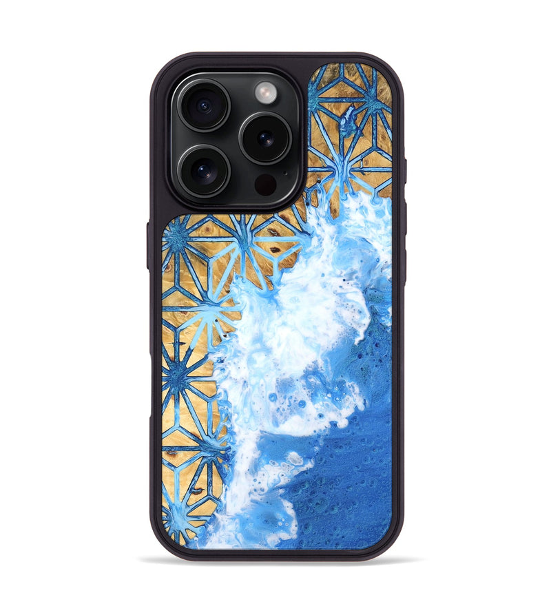 iPhone 16 Pro Wood Phone Case - Ledger (Fusion, 747009)