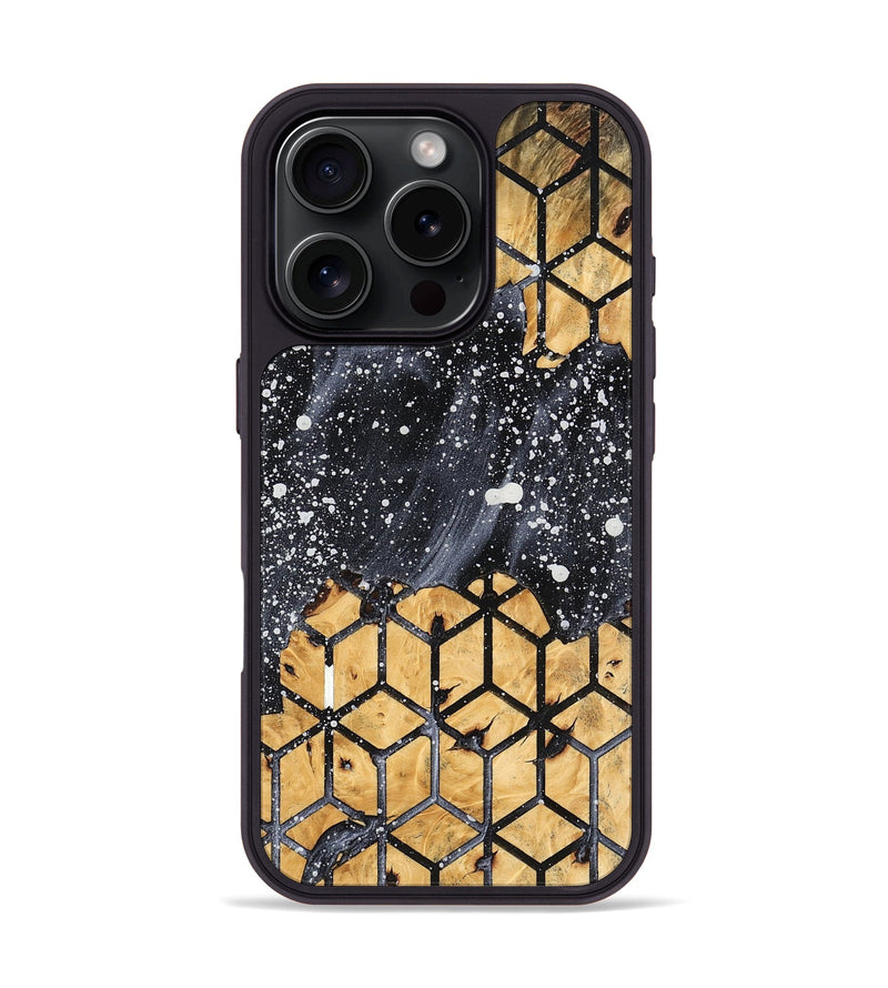 iPhone 16 Pro Wood Phone Case - Brinley (Fusion, 747058)