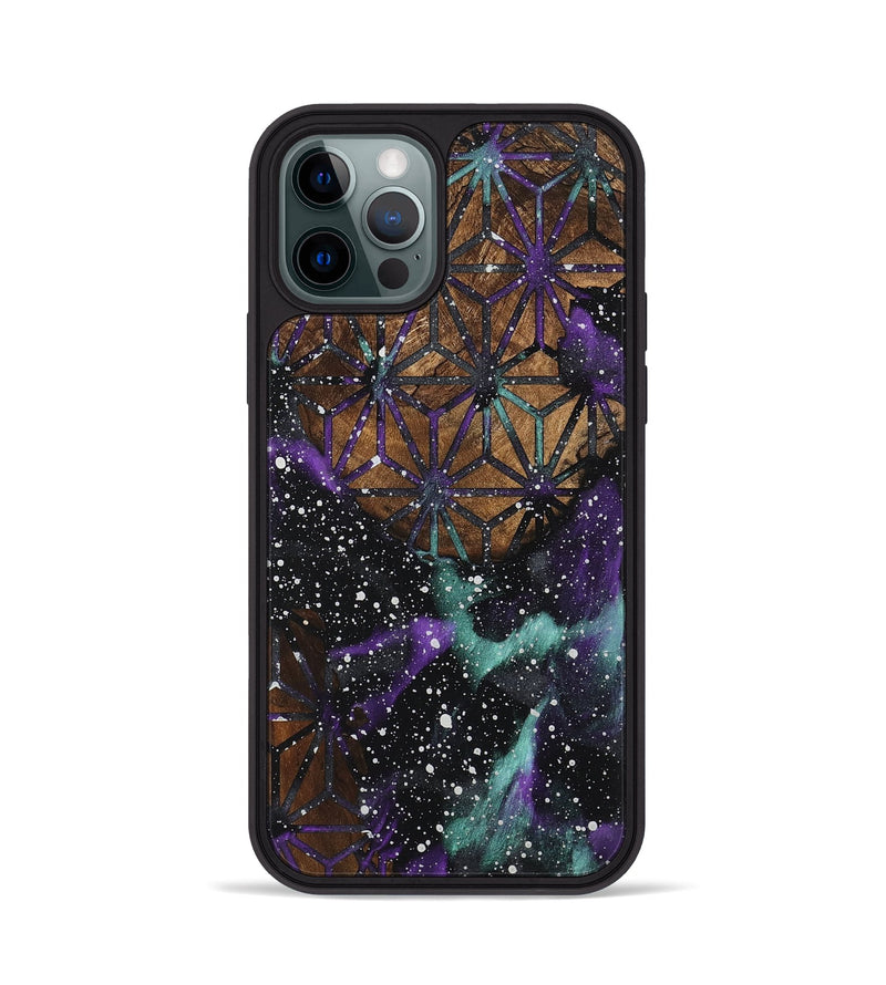 iPhone 12 Pro Wood Phone Case - Edsel (Fusion, 747069)