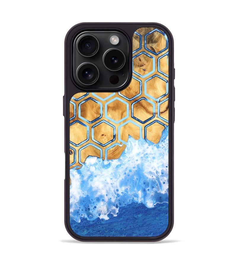 iPhone 16 Pro Wood Phone Case - Deja (Fusion, 747107)