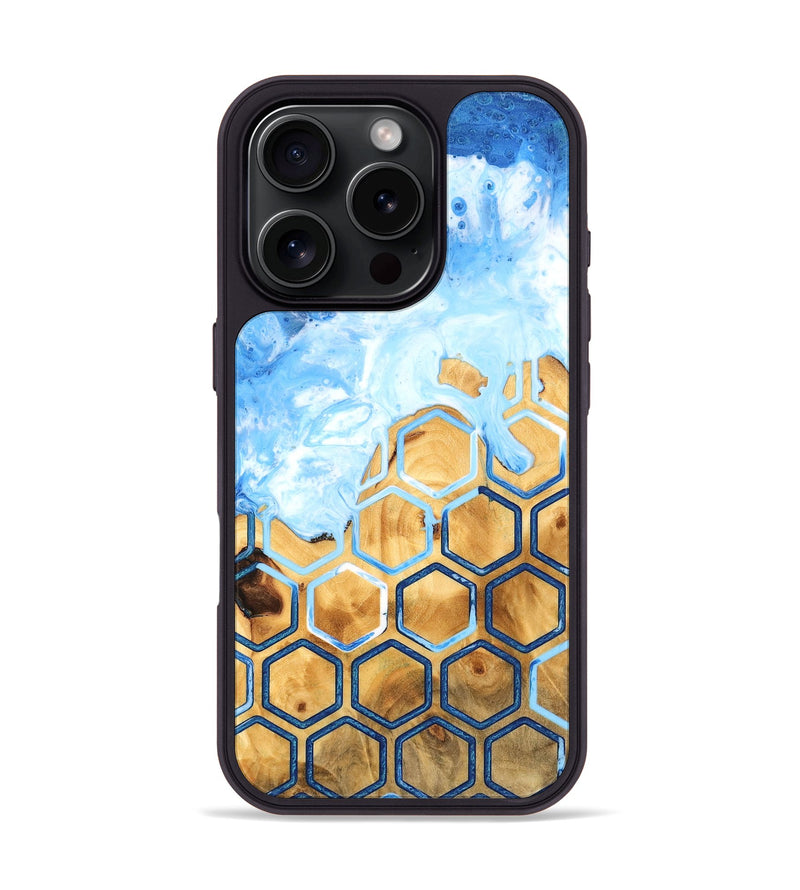 iPhone 16 Pro Wood Phone Case - Pauline (Fusion, 747113)